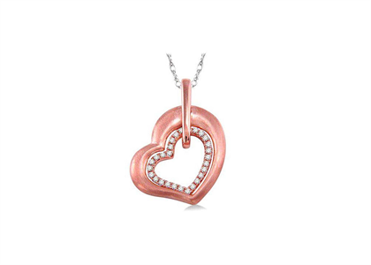 Rose Gold Plated | Heart Pendants